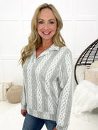 Linked In Love Long Sleeve Top-110 Long Sleeves- Simply Simpson's Boutique is a Women's Online Fashion Boutique Located in Jupiter, Florida