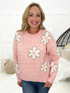 Daisy Sweetheart Sweater-150 Sweaters- Simply Simpson's Boutique is a Women's Online Fashion Boutique Located in Jupiter, Florida