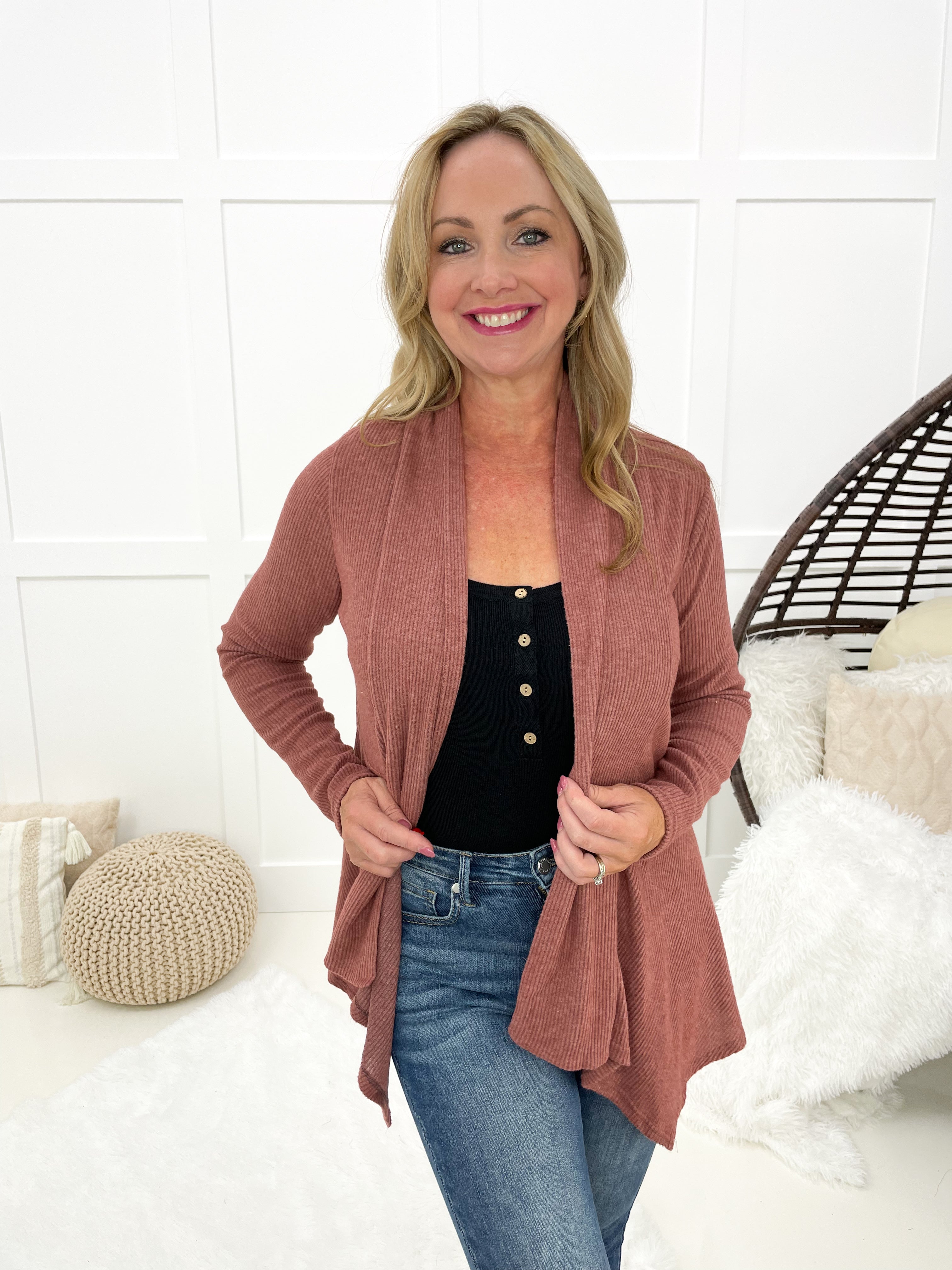 Dear Scarlett Fall Times Solid Colored Cardigans-170 Cardigans- Simply Simpson's Boutique is a Women's Online Fashion Boutique Located in Jupiter, Florida