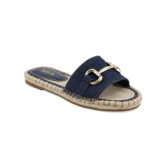 Mia Cadiz Navy Denim Sandal-260 Shoes- Simply Simpson's Boutique is a Women's Online Fashion Boutique Located in Jupiter, Florida