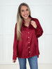 Luxe Satin Button Down Blouse-110 Long Sleeves- Simply Simpson's Boutique is a Women's Online Fashion Boutique Located in Jupiter, Florida