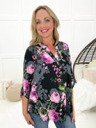 Dear Scarlett Pink Goddess Lizzy-110 Long Sleeves- Simply Simpson's Boutique is a Women's Online Fashion Boutique Located in Jupiter, Florida