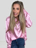 Luxe Satin Button Down Blouse-110 Long Sleeves- Simply Simpson's Boutique is a Women's Online Fashion Boutique Located in Jupiter, Florida