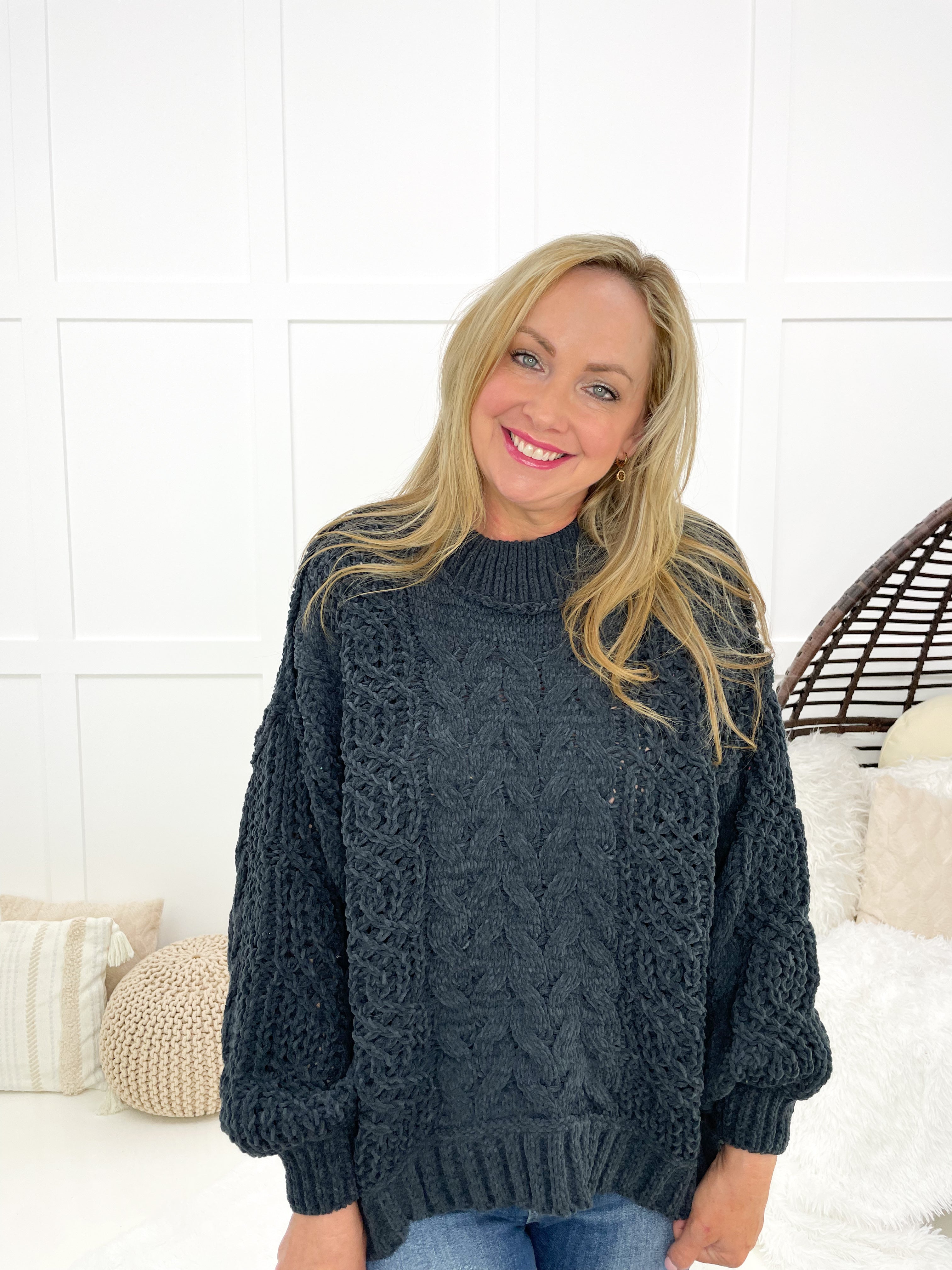 POL Take Me Home Sweater-150 Sweaters- Simply Simpson's Boutique is a Women's Online Fashion Boutique Located in Jupiter, Florida