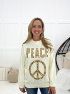 POL Peace and Pearls Sweater-150 Sweaters- Simply Simpson's Boutique is a Women's Online Fashion Boutique Located in Jupiter, Florida