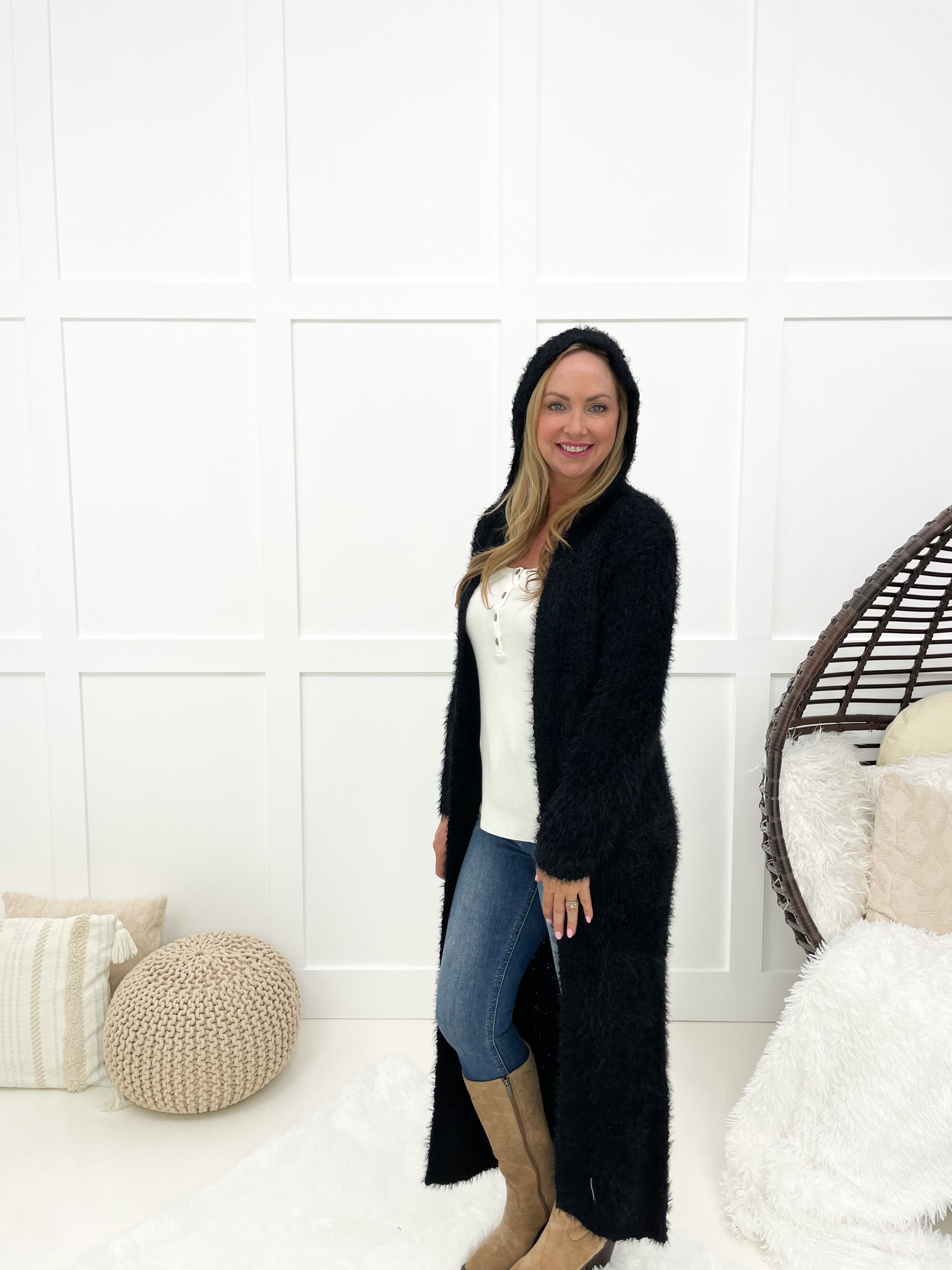 Cozy Comfy Plush Cardigan-170 Cardigans- Simply Simpson's Boutique is a Women's Online Fashion Boutique Located in Jupiter, Florida