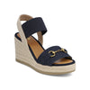 Mia Barossa Navy Denim Wedge Sandals-260 Shoes- Simply Simpson's Boutique is a Women's Online Fashion Boutique Located in Jupiter, Florida