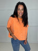 Orange Dream Tee-100 Short Sleeves- Simply Simpson's Boutique is a Women's Online Fashion Boutique Located in Jupiter, Florida