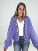 Lavender Happy Threads Cardigan