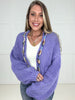 Lavender Happy Threads Cardigan