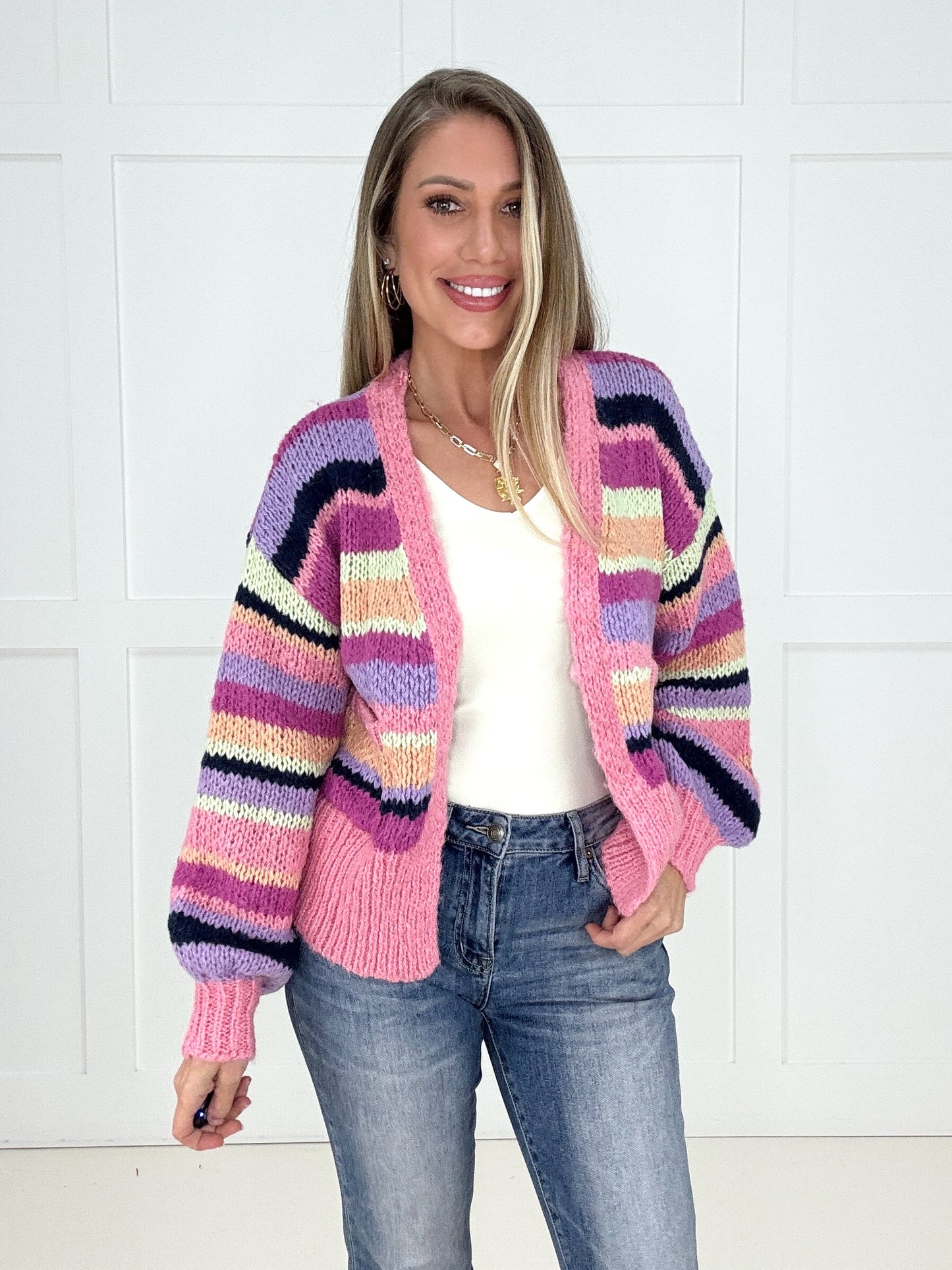Good Mood Cardigan-170 Cardigans- Simply Simpson's Boutique is a Women's Online Fashion Boutique Located in Jupiter, Florida