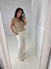 Monica Striped Knit Collared Mocha Sweater Vest-150 Sweaters- Simply Simpson's Boutique is a Women's Online Fashion Boutique Located in Jupiter, Florida