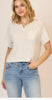 Vanessa Knit Short Sleeve Top-100 Short Sleeves- Simply Simpson's Boutique is a Women's Online Fashion Boutique Located in Jupiter, Florida