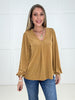 Camel Feeling Fine Blouse-110 Long Sleeves- Simply Simpson's Boutique is a Women's Online Fashion Boutique Located in Jupiter, Florida