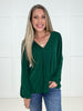 Green Feeling Fine Blouse-110 Long Sleeves- Simply Simpson's Boutique is a Women's Online Fashion Boutique Located in Jupiter, Florida