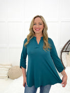 Dear Scarlett New Solid Color Lizzys-110 Long Sleeves- Simply Simpson's Boutique is a Women's Online Fashion Boutique Located in Jupiter, Florida