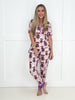 Lilac Love Highland Cow Pajamas Preorder-220 Lounge wear/Pajamas- Simply Simpson's Boutique is a Women's Online Fashion Boutique Located in Jupiter, Florida