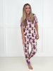 Lilac Love Highland Cow Pajamas Preorder-220 Lounge wear/Pajamas- Simply Simpson's Boutique is a Women's Online Fashion Boutique Located in Jupiter, Florida