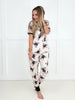 Polka Dot Teddy Bear Pajamas Preorder-220 Lounge wear/Pajamas- Simply Simpson's Boutique is a Women's Online Fashion Boutique Located in Jupiter, Florida