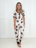 Polka Dot Teddy Bear Pajamas Preorder-220 Lounge wear/Pajamas- Simply Simpson's Boutique is a Women's Online Fashion Boutique Located in Jupiter, Florida