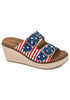 Corky's Americana Wedges-260 Shoes- Simply Simpson's Boutique is a Women's Online Fashion Boutique Located in Jupiter, Florida