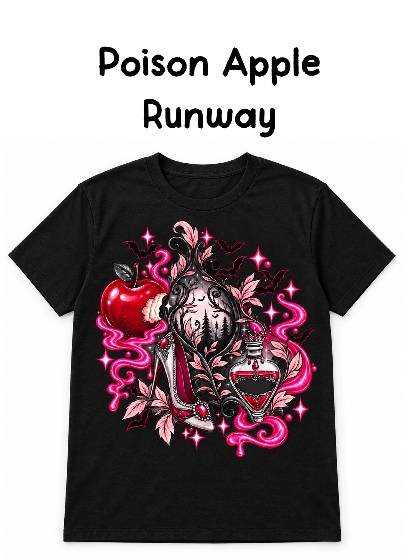 Poison Apple Runway Graphic Tee-140 Graphic Tees- Simply Simpson's Boutique is a Women's Online Fashion Boutique Located in Jupiter, Florida