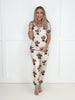 Blue Belle Highland Cow Pajama Preorder-220 Lounge wear/Pajamas- Simply Simpson's Boutique is a Women's Online Fashion Boutique Located in Jupiter, Florida