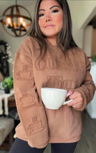 Coffee Time Sweatshirt-160 Sweatshirts- Simply Simpson's Boutique is a Women's Online Fashion Boutique Located in Jupiter, Florida