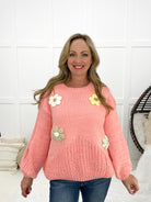 POL Flower Princess Sweater-150 Sweaters- Simply Simpson's Boutique is a Women's Online Fashion Boutique Located in Jupiter, Florida