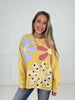 Sunshine Petal Patch Pullover