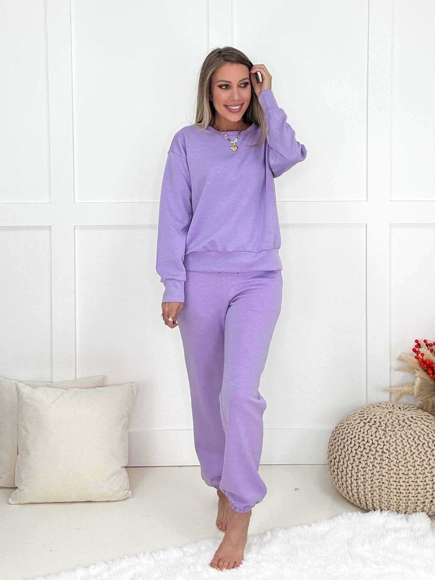 Dear Scarlett Dreamy Days Lounge Set-220 Lounge wear/Pajamas- Simply Simpson's Boutique is a Women's Online Fashion Boutique Located in Jupiter, Florida