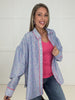 Pompom Striped Button Down-110 Long Sleeves- Simply Simpson's Boutique is a Women's Online Fashion Boutique Located in Jupiter, Florida