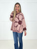 Berry Stitched in Bloom Pullover