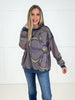 Blueberry Stitched in Bloom Pullover