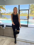 Judy Blue Bad Habit Black Skinny Jeans-200 Jeans- Simply Simpson's Boutique is a Women's Online Fashion Boutique Located in Jupiter, Florida