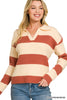 Sweet On You Striped Sweater-150 Sweaters- Simply Simpson's Boutique is a Women's Online Fashion Boutique Located in Jupiter, Florida