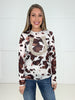 Happy Horseshoe Mesh Top-110 Long Sleeves- Simply Simpson's Boutique is a Women's Online Fashion Boutique Located in Jupiter, Florida