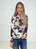 Happy Horseshoe Mesh Top-110 Long Sleeves- Simply Simpson's Boutique is a Women's Online Fashion Boutique Located in Jupiter, Florida