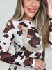 Happy Horseshoe Mesh Top-110 Long Sleeves- Simply Simpson's Boutique is a Women's Online Fashion Boutique Located in Jupiter, Florida