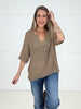 Sunday Stroll Open Knit Top