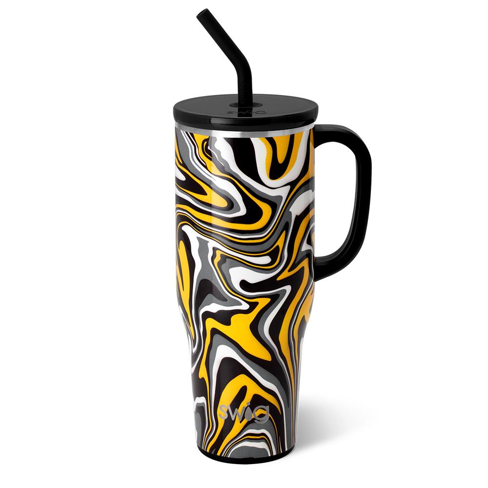 Black & Yellow Fanzone Swig-290 Home/Gift- Simply Simpson's Boutique is a Women's Online Fashion Boutique Located in Jupiter, Florida