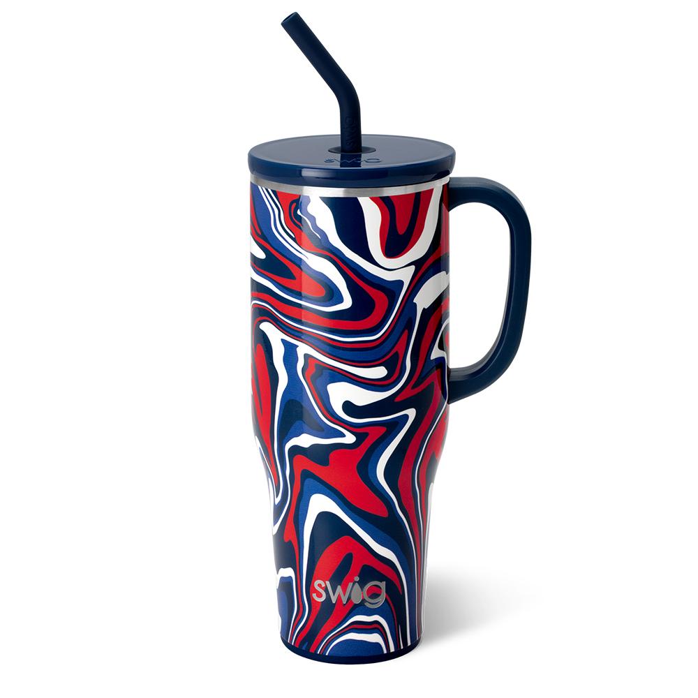 Navy & Red Fanzone Swig-290 Home/Gift- Simply Simpson's Boutique is a Women's Online Fashion Boutique Located in Jupiter, Florida