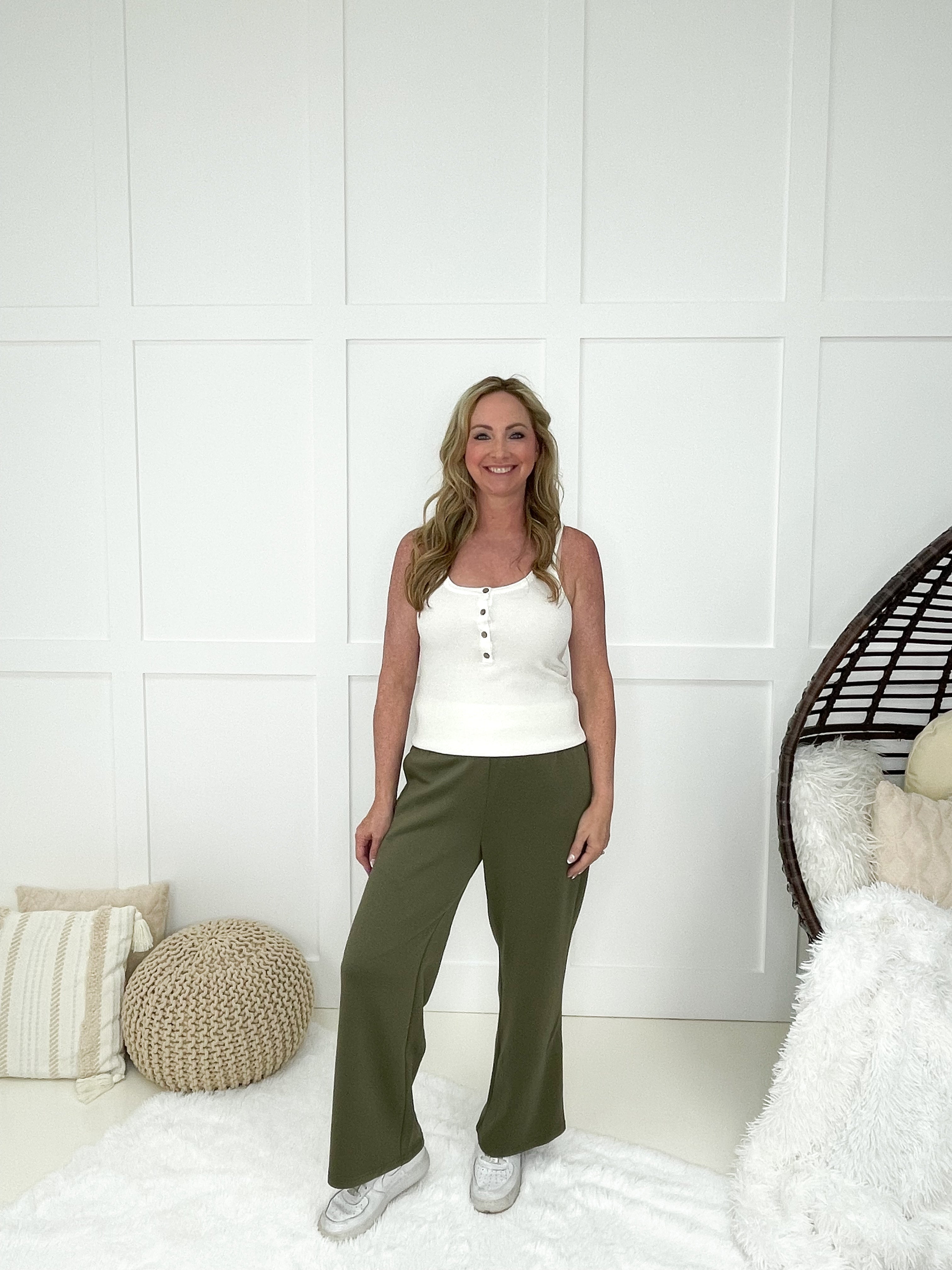 Dear Scarlett Jet Set Eiffel Tower Wide Leg Pants-210 Other Bottoms- Simply Simpson's Boutique is a Women's Online Fashion Boutique Located in Jupiter, Florida