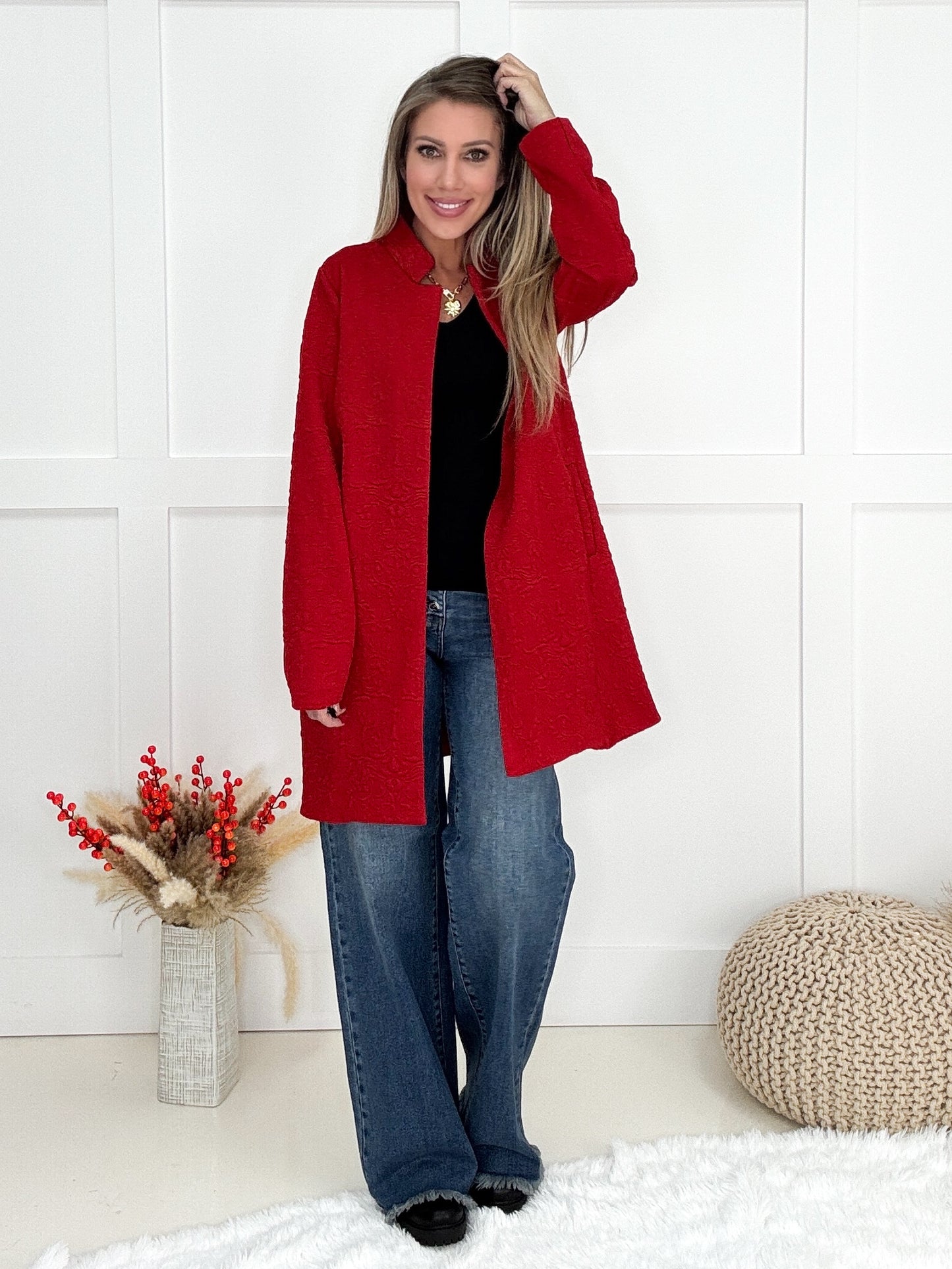 Dear Scarlett Amara Jacket-180 Outerwear/Jackets- Simply Simpson's Boutique is a Women's Online Fashion Boutique Located in Jupiter, Florida