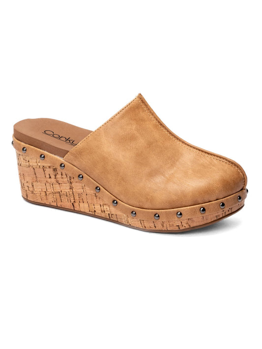 Corky's Caramel Marley Mule-260 Shoes- Simply Simpson's Boutique is a Women's Online Fashion Boutique Located in Jupiter, Florida