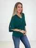 The Easy Does It V Neck Top
