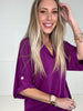 The Easy Does It V Neck Top