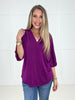 The Easy Does It V Neck Top