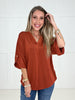 The Easy Does It V Neck Top