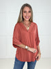 The Easy Does It V Neck Top